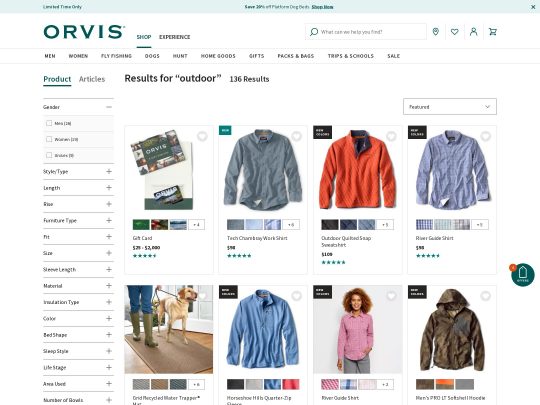 Orvis Outdoor review, a site that is one of many popular Outdoor Gear Stores
