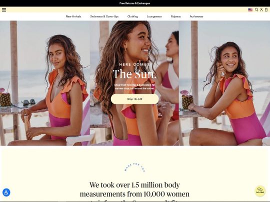 SummerSalt review, a site that is one of many popular Women's Swimwear Stores