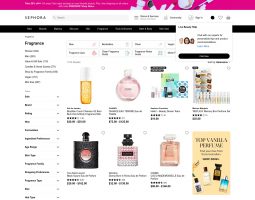 Sephora Fragrances review, a site that is one of many popular Popular Fragrance Stores