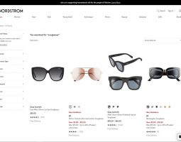 Nordstrom Sunglasses review, a site that is one of many popular Sunglasses Stores