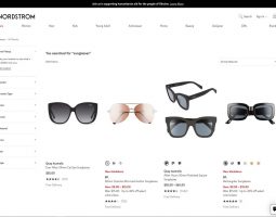 Nordstrom Sunglasses review, a site that is one of many popular Sunglasses Stores