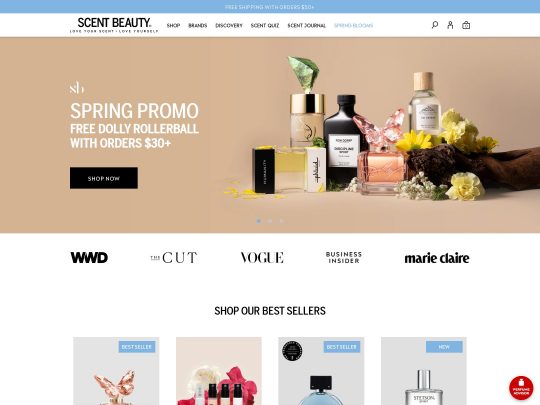 Scent Beauty review, a site that is one of many popular Popular Fragrance Stores