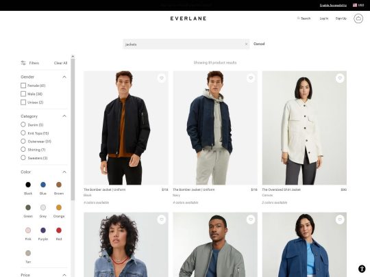 Everlane Jackets review, a site that is one of many popular Popular Jacket Stores
