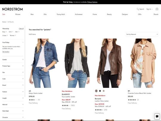 Nordstrom Jackets review, a site that is one of many popular Popular Jacket Stores