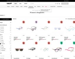 ThredUp Sunglasses review, a site that is one of many popular Sunglasses Stores
