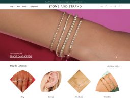 Stone And Strand review, a site that is one of many popular Female Jewellery Stores