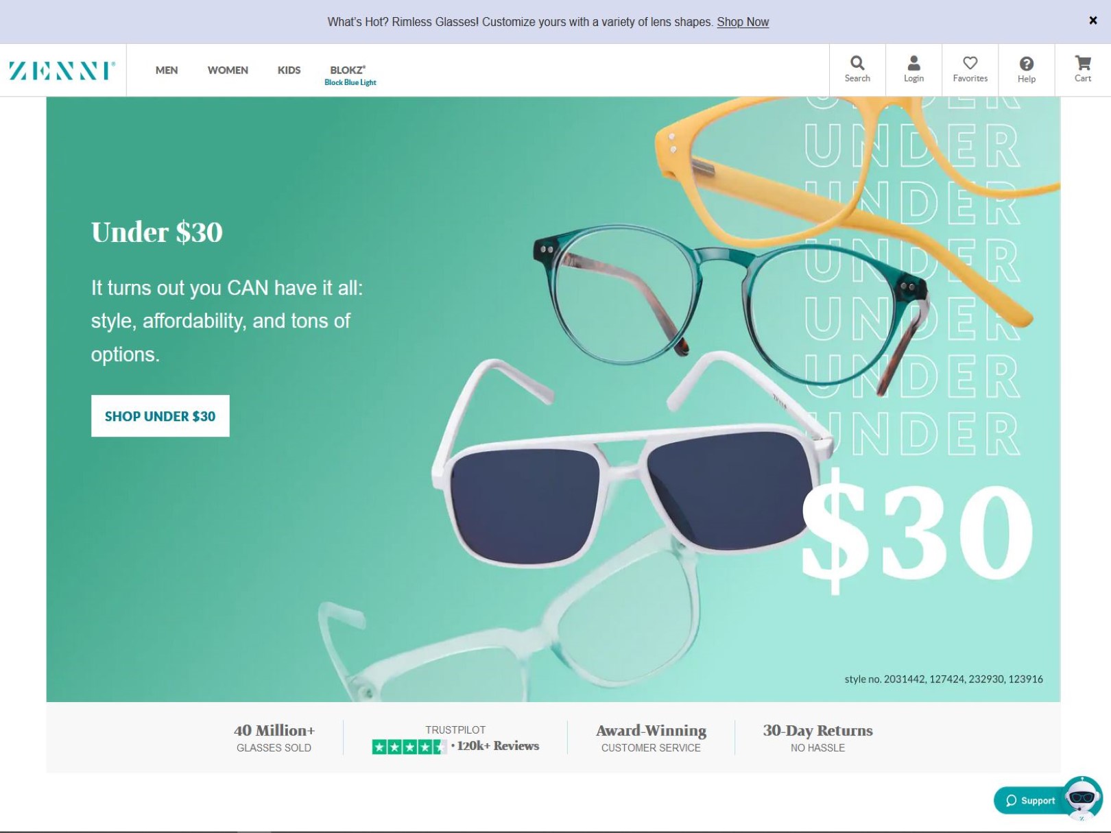 ZenniOptical and 11+ Sites Like ZenniOptical | ReviewCollections