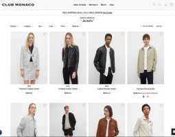 ClubMonaco Jackets review, a site that is one of many popular Popular Jacket Stores