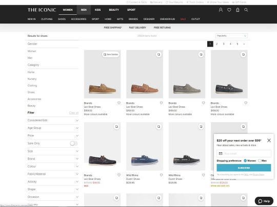 TheIconic Shoes review, a site that is one of many popular Shoe Stores