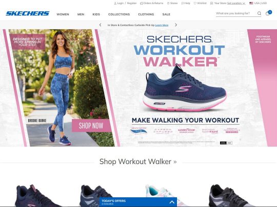 Skechers review, a site that is one of many popular Shoe Stores