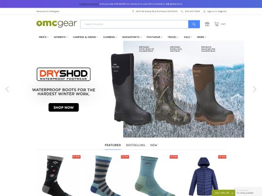 OMC Gear review, a site that is one of many popular Outdoor Gear Stores