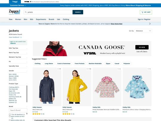 Zappos Jackets review, a site that is one of many popular Popular Jacket Stores