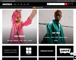 General Pants an eCommerce Shop Selling Clothing Items Worldwide From Some of the Top Brands