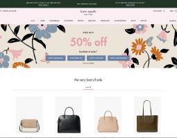 Kate Spade a Luxuy Fashion Design House With Many Clothing Items For Women Handbags and Everything