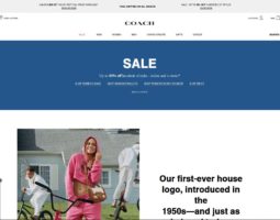 Coach is an eCommerce store with great deals on handbags, wallets, and shoes.