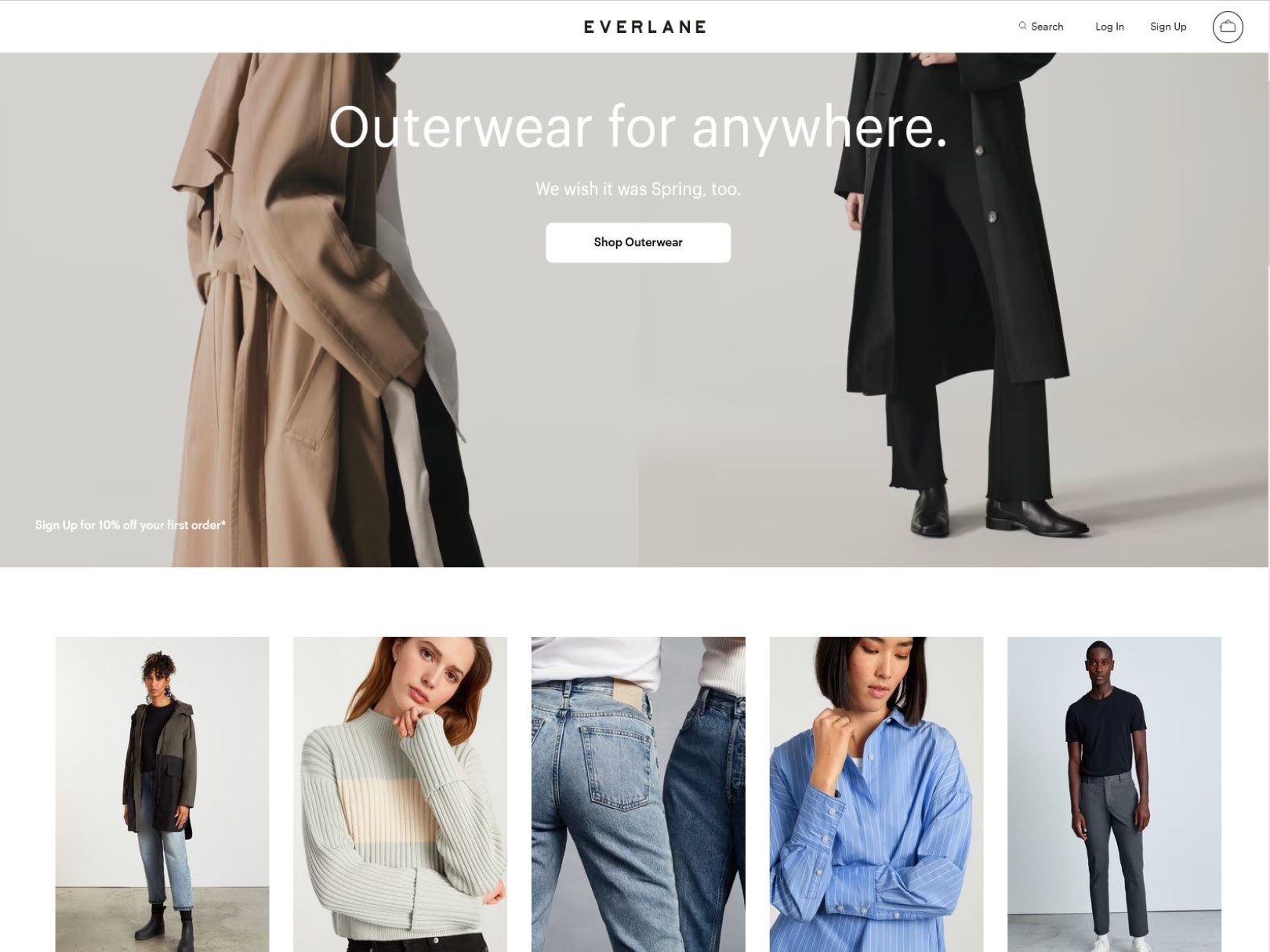 Everlane Shop Clothing for Men Women ReviewCollections