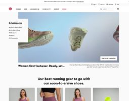Lululemon makes technical athletic clothes for yoga, running, working out, and other sweaty pursuits.