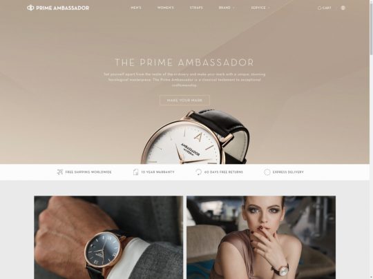 The Prime Ambassador is a classical testament to exceptional craftsmanship. Make Your Mark.