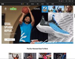 Under Armour is the official outfitter of the world’s biggest names in sports.