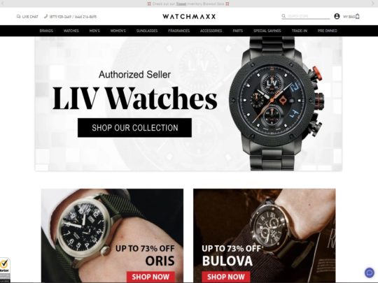 WatchMaxx is the top online marketplace for men's and women's luxury watches.