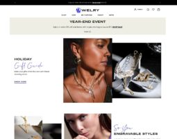 An incredible place to shop for stylish gold, gemstone & silver jewelry at welry.com