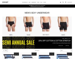 2Xist Underwear review, a site that is one of many popular Men's Underwear Stores
