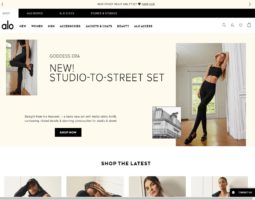 Alo Yoga review, a site that is one of many popular Sports Clothing Stores