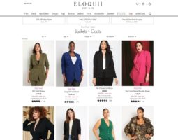 Eloquii Jackets review, a site that is one of many popular Female Jacket Stores