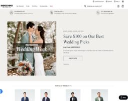 Indochino review, a site that is one of many popular Men's Suit Stores