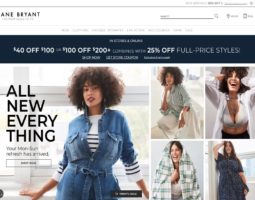 Lane Bryant review, a site that is one of many popular Plus Sized Women's Clothing