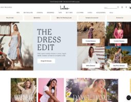Lulus review, a site that is one of many popular Female eCommerce Stores