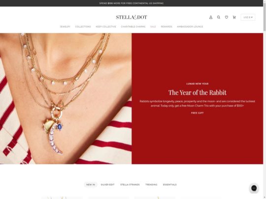 Stella & Dot review, a site that is one of many popular Female Jewellery Stores