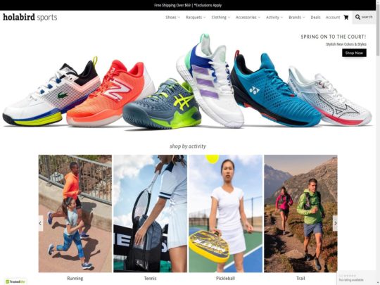 Holabird Sports review, a site that is one of many popular Sports Clothing Stores