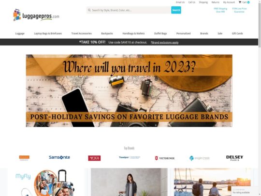 Luggage Pros review, a site that is one of many popular Popular Bag Stores