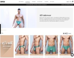 2Eros Underwear review, a site that is one of many popular Men's Underwear Stores
