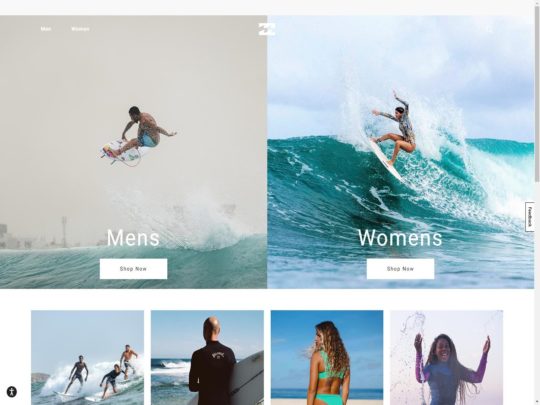 Billabong review, a site that is one of many popular Unisex Swimwear Stores