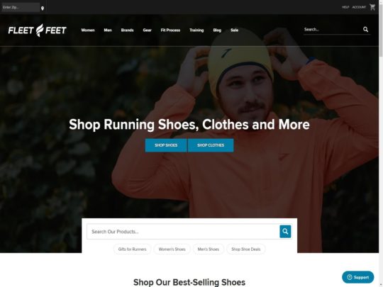 Fleet Feet review, a site that is one of many popular Sports Clothing Stores