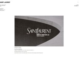 Saint Laurent review, a site that is one of many popular Designer Brands