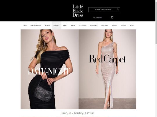 Little Black Dress review, a site that is one of many popular Stores for Dresses