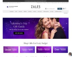 Zales review, a site that is one of many popular Unisex Jewellery Stores