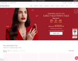 Angara review, a site that is one of many popular Unisex Jewellery Stores