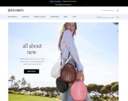 Brahmin review, a site that is one of many popular Popular Handbag Stores