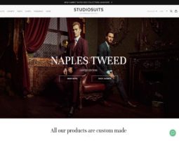 StudioSuits review, a site that is one of many popular Men's Suit Stores
