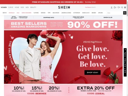 Shein review, a site that is one of many popular eCommerce Stores