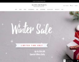 Suits Outlets review, a site that is one of many popular Men's Suit Stores
