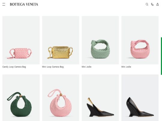 Bottega Veneta review, a site that is one of many popular Designer Brands