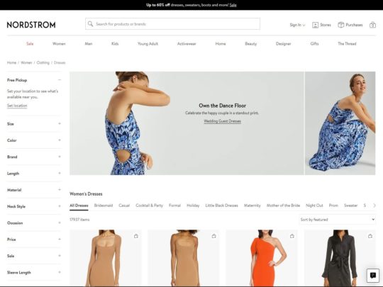 Nordstrom Dresses review, a site that is one of many popular Stores for Dresses