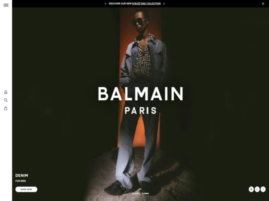 Balmain review, a site that is one of many popular Designer Brands