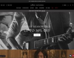 John Varvatos review, a site that is one of many popular Designer Brands