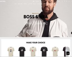 Hugo Boss latest collection of luxury fashion available to shop online